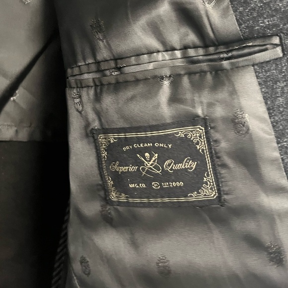 John Varvatos Waverly Zipper Button Jacket. Size 42 - Picture 9 of 11